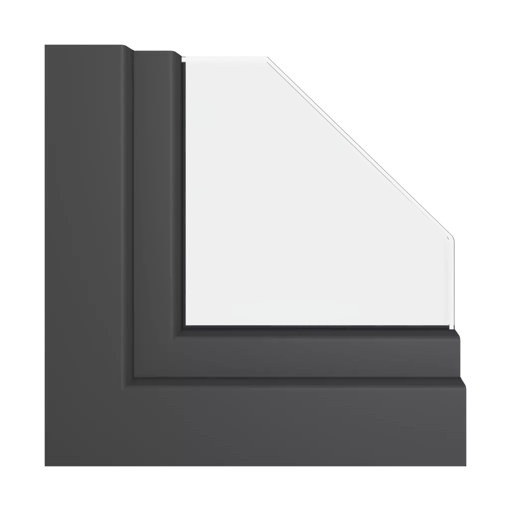 Ultramatte umber windows window-profiles veka vekaslide-82