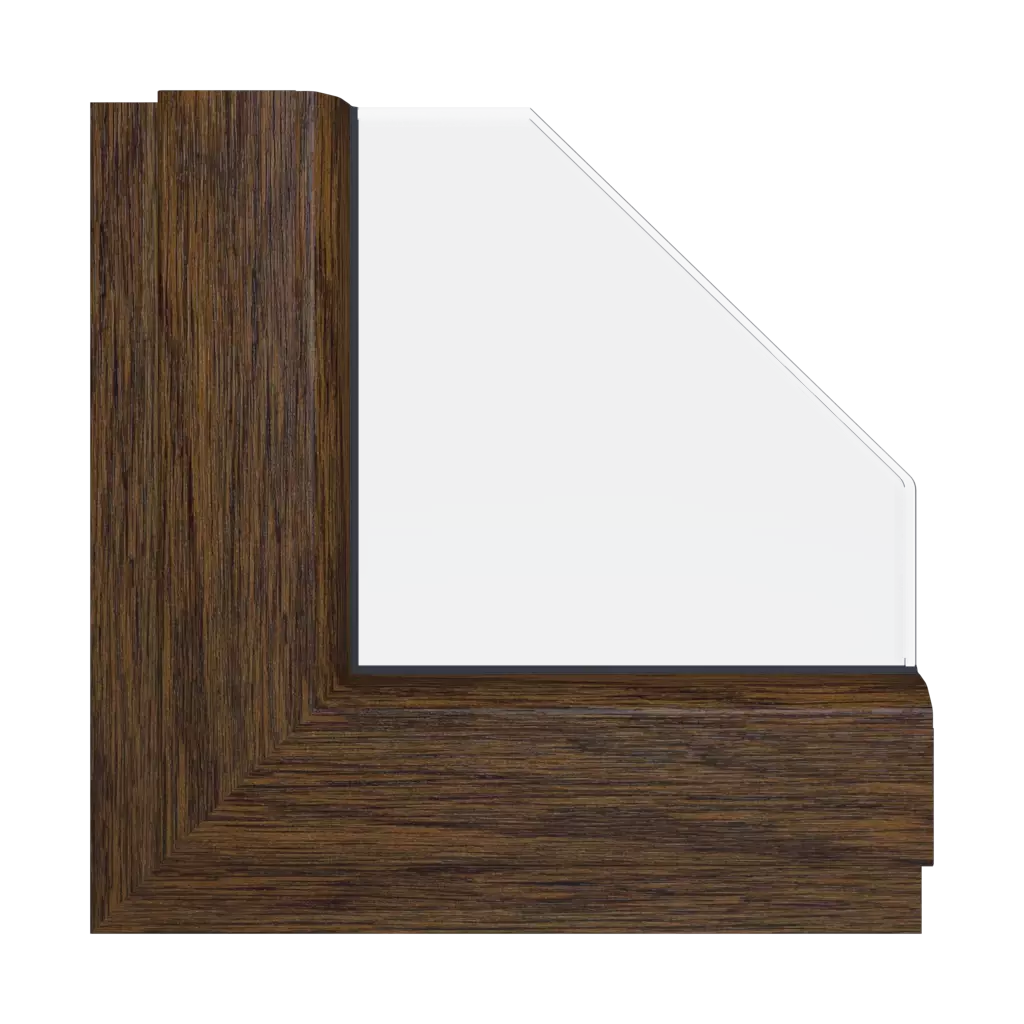 Swamp oak windows window-color veka-colors swamp-oak interior