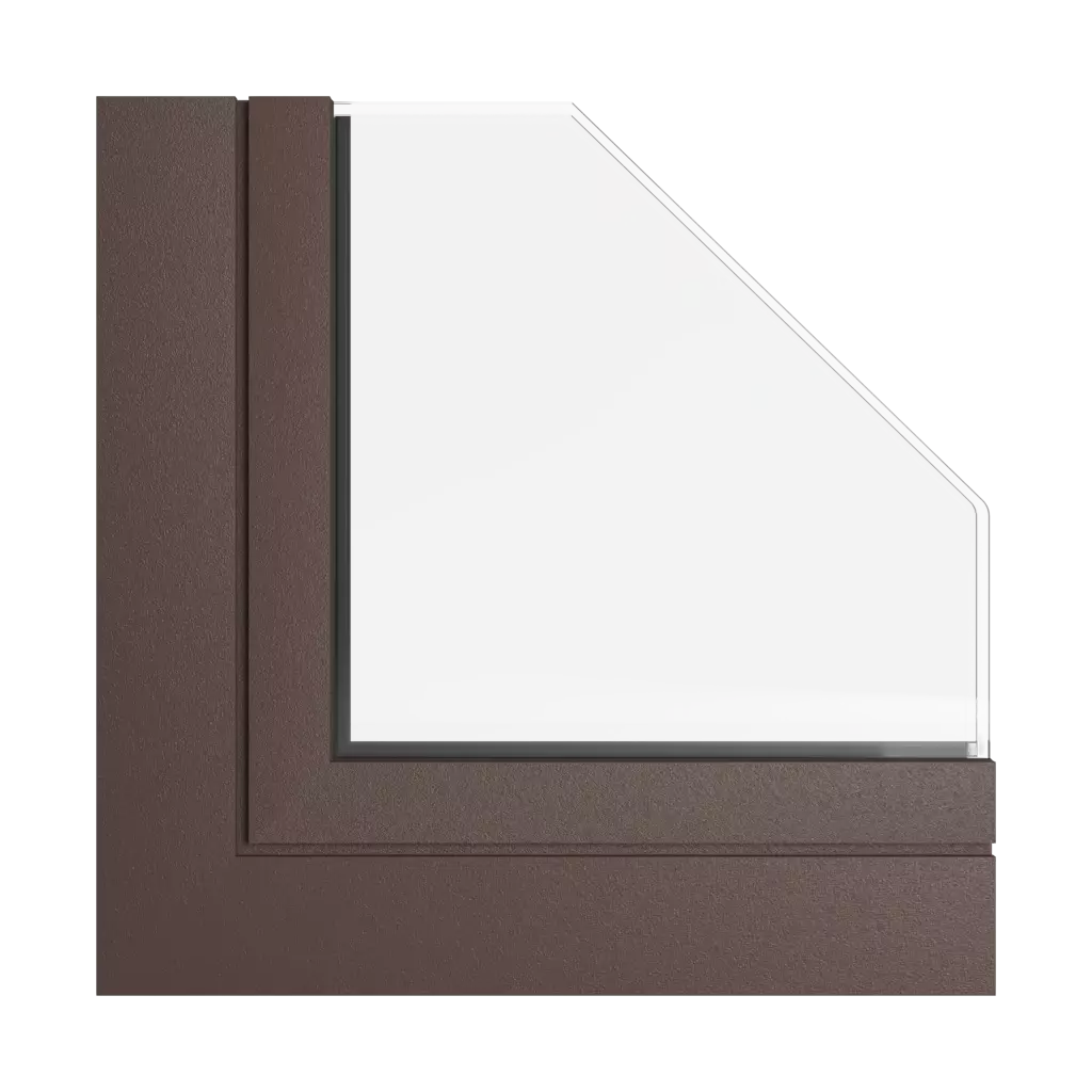 Dark chocolate tiger windows window-profiles aliplast