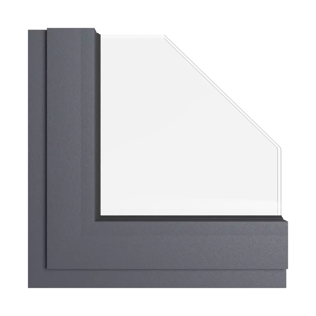 Graphite gray tiger windows window-color aliplast-colors graphite-gray-tiger interior