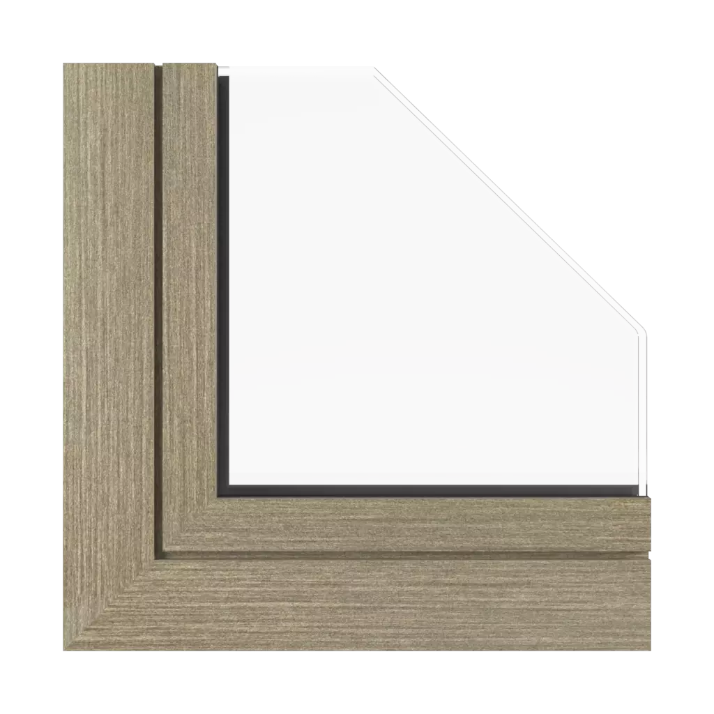 Vintage oak windows window-profiles aluprof mb-openslide