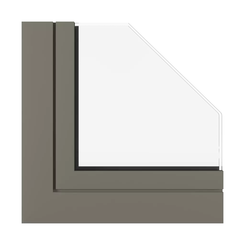 Quartz Gray SK windows window-profiles aluprof mb-104-passive