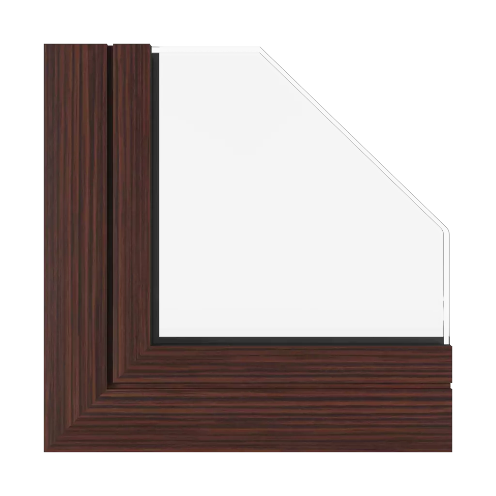 Mahogany SK windows window-color aluprof-colors mahogany-sk