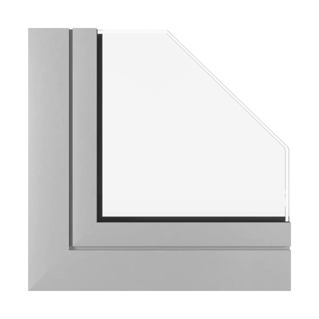 Silver SK windows window-profiles aluprof mb-openslide