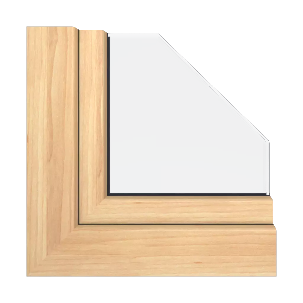 Birch windows window-profiles aluplast ideal-7000