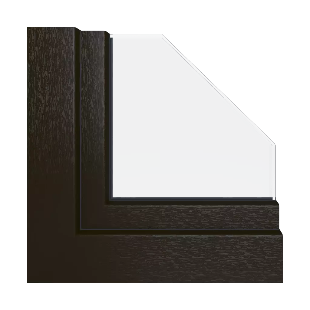 Palisander windows window-profiles aluplast ideal-7000