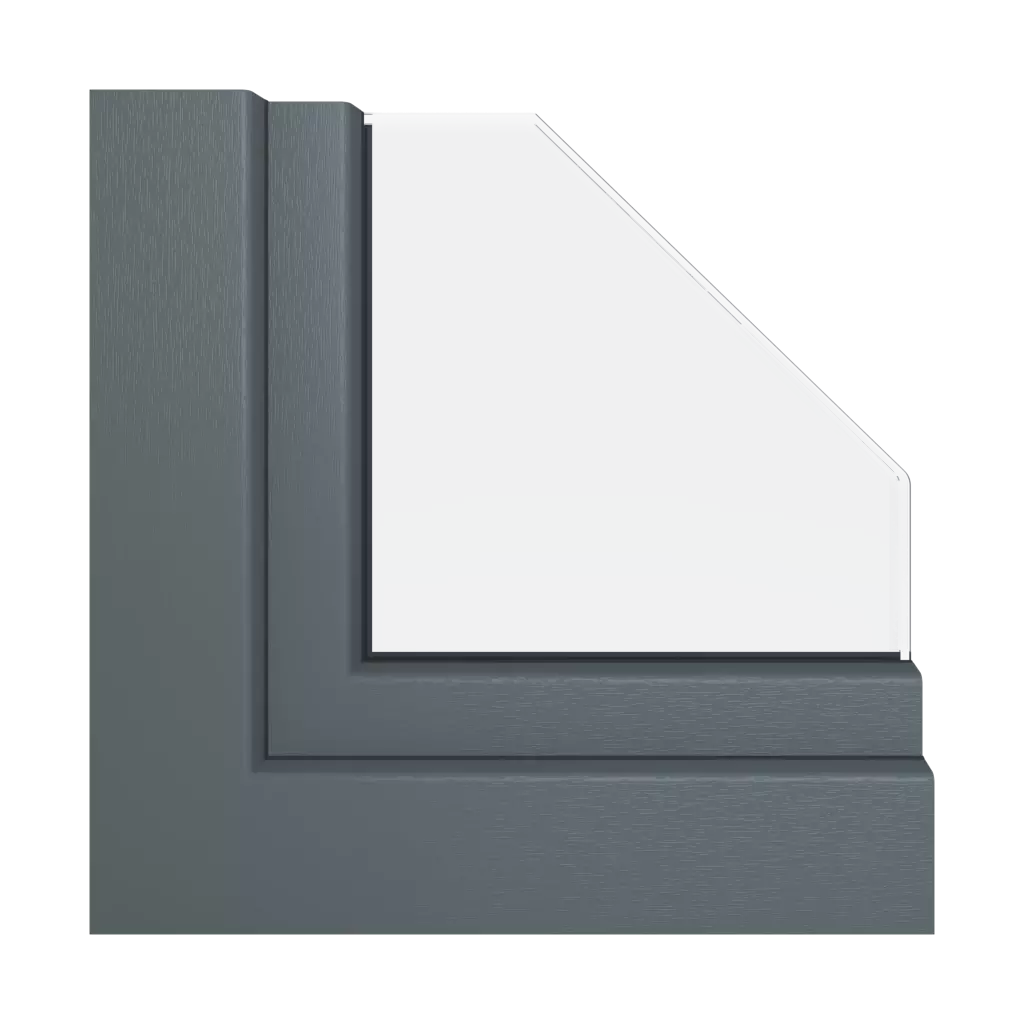 Anthracite gray ✨ windows window-profiles aluplast ideal-7000