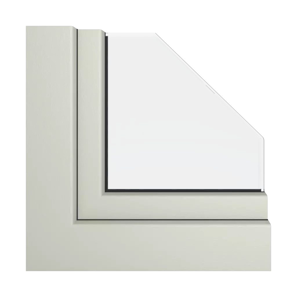 Silky gray windows window-profiles aluplast ideal-7000