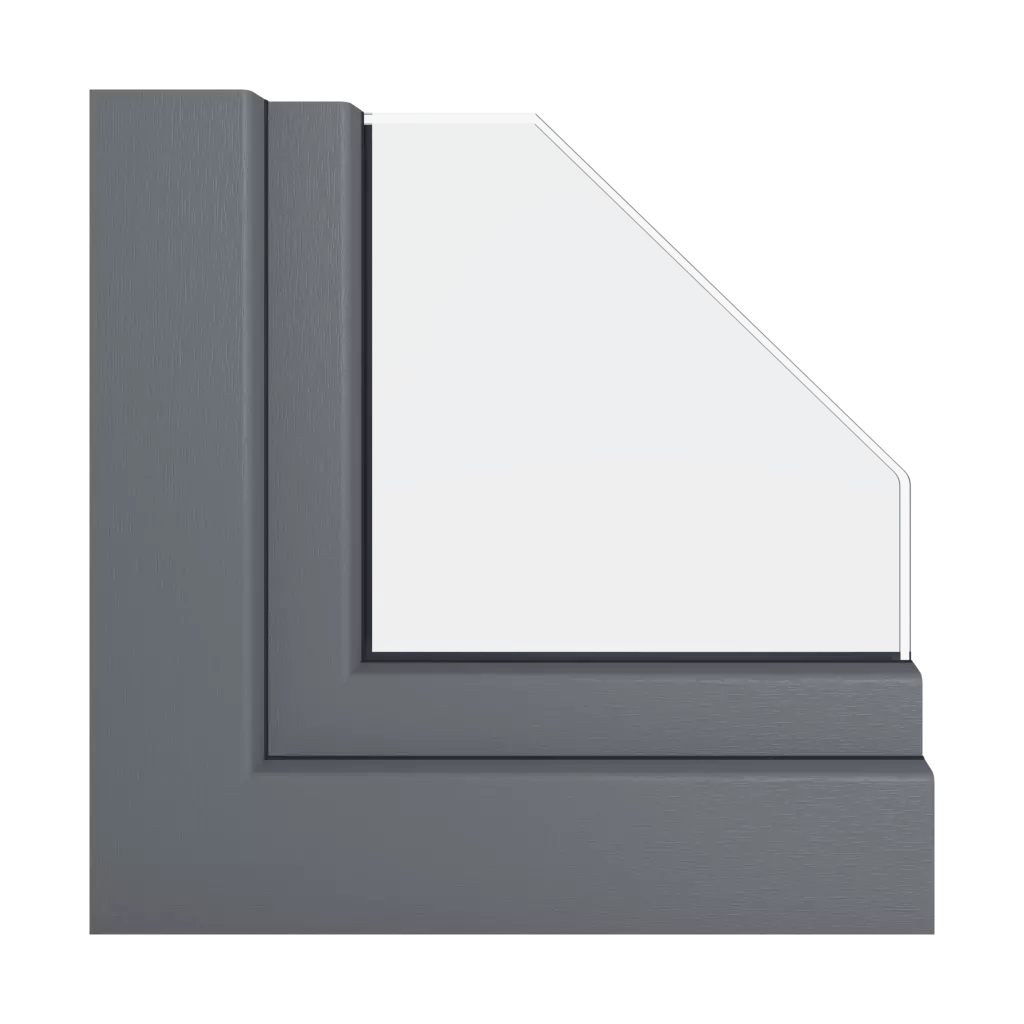 Quartz gray 5002 windows window-profiles decco decco-82