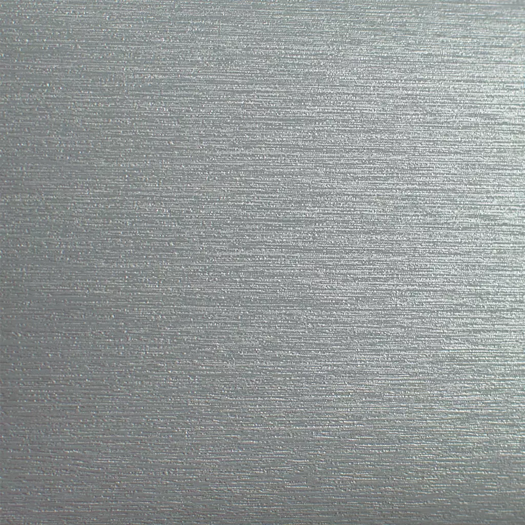 Metallic silver windows window-color schueco-colors metallic-silver texture