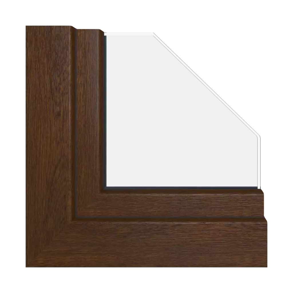 Colonial oak windows window-color schueco-colors colonial-oak