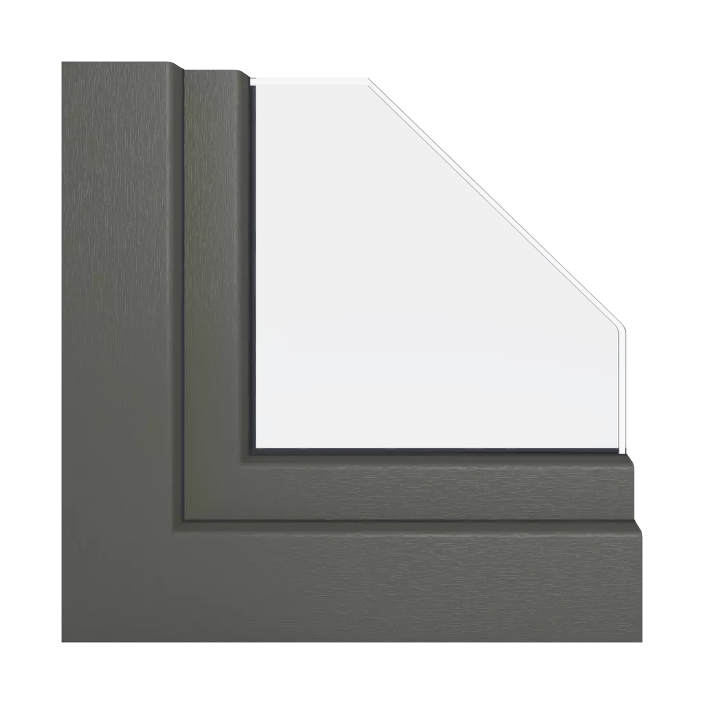 Quartz Gray windows window-profiles schuco corona-ct-70