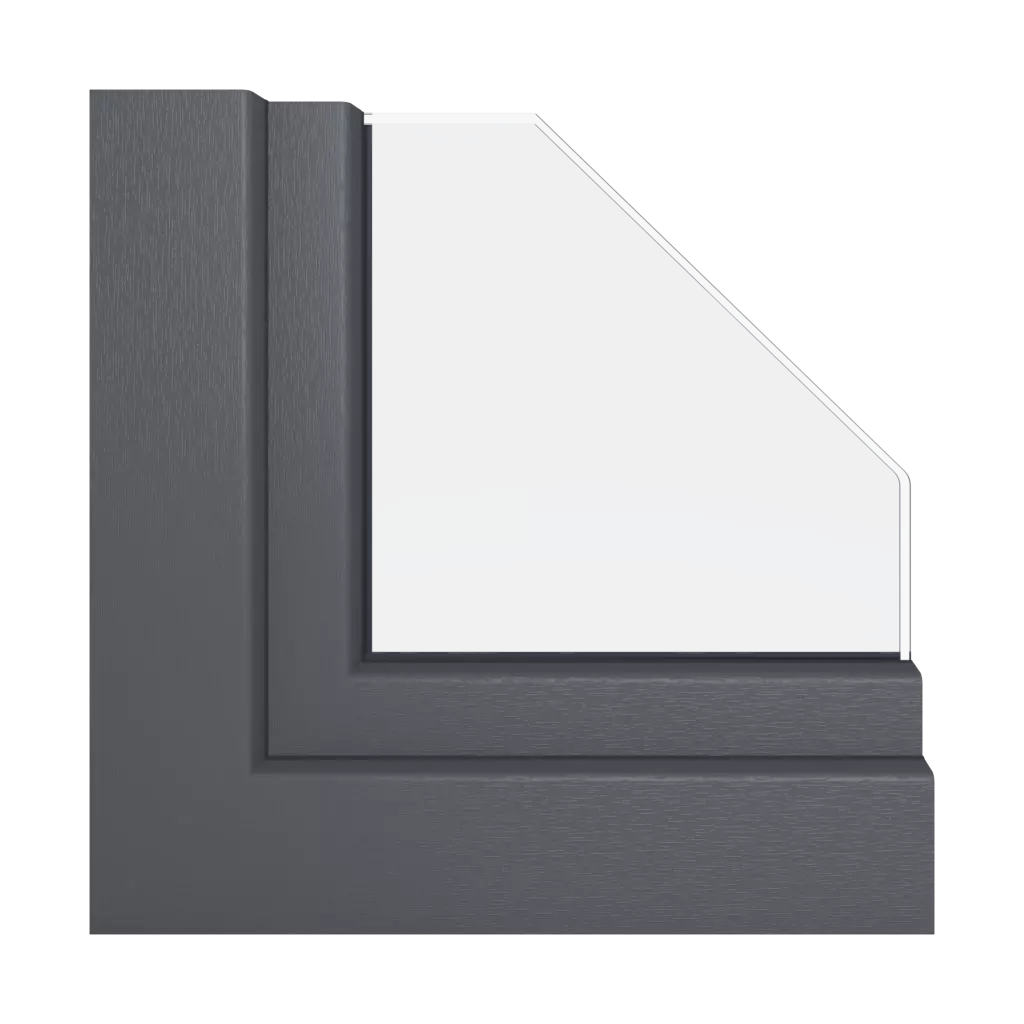 Gray slate windows window-profiles schuco corona-ct-70