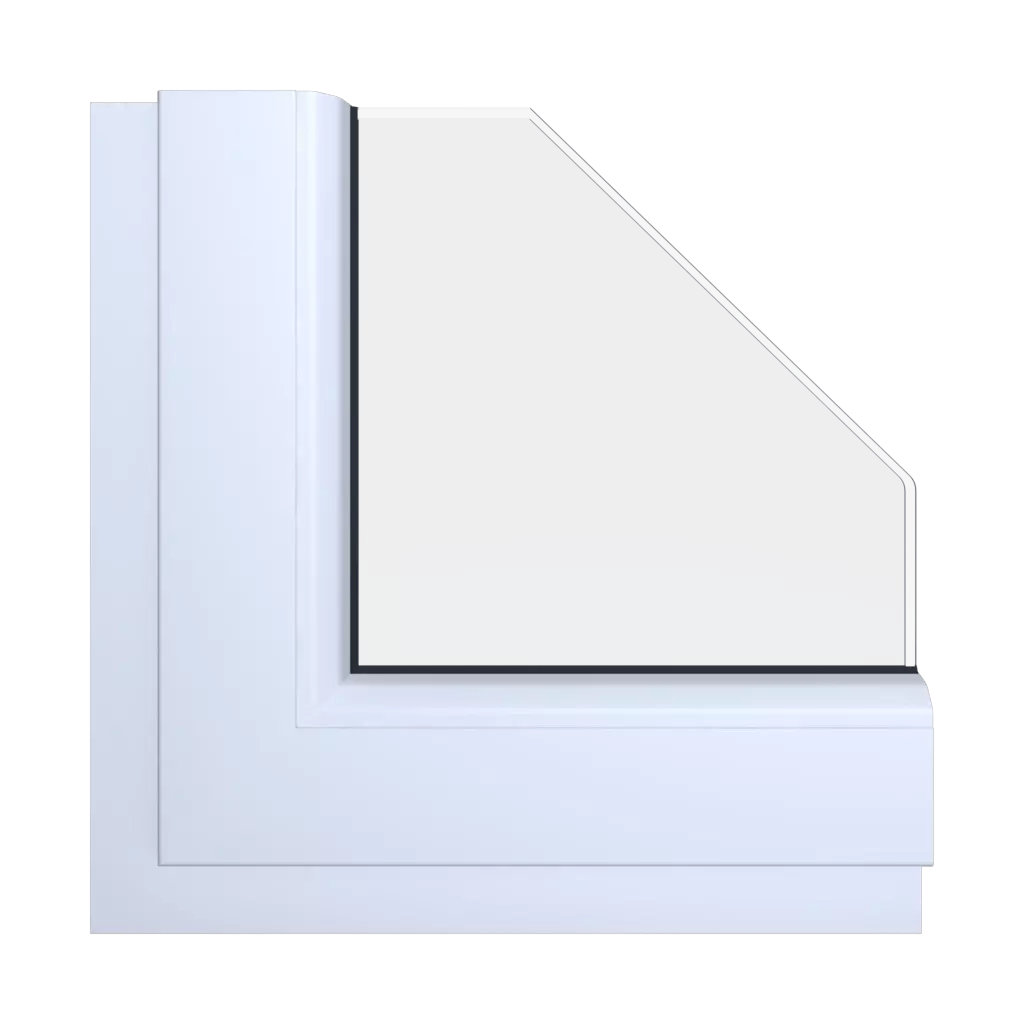 White windows window-color schueco-colors white-3 interior