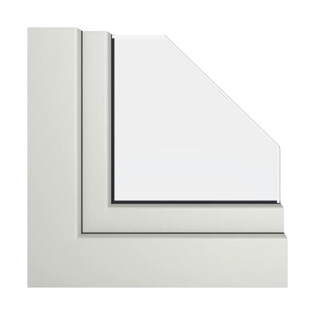 Light gray RAL 7035 windows window-profiles gealan hst-s-9000