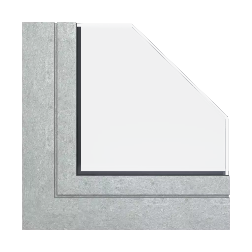 Bright concrete loft view ✨ 🆕 windows window-profiles aliplast