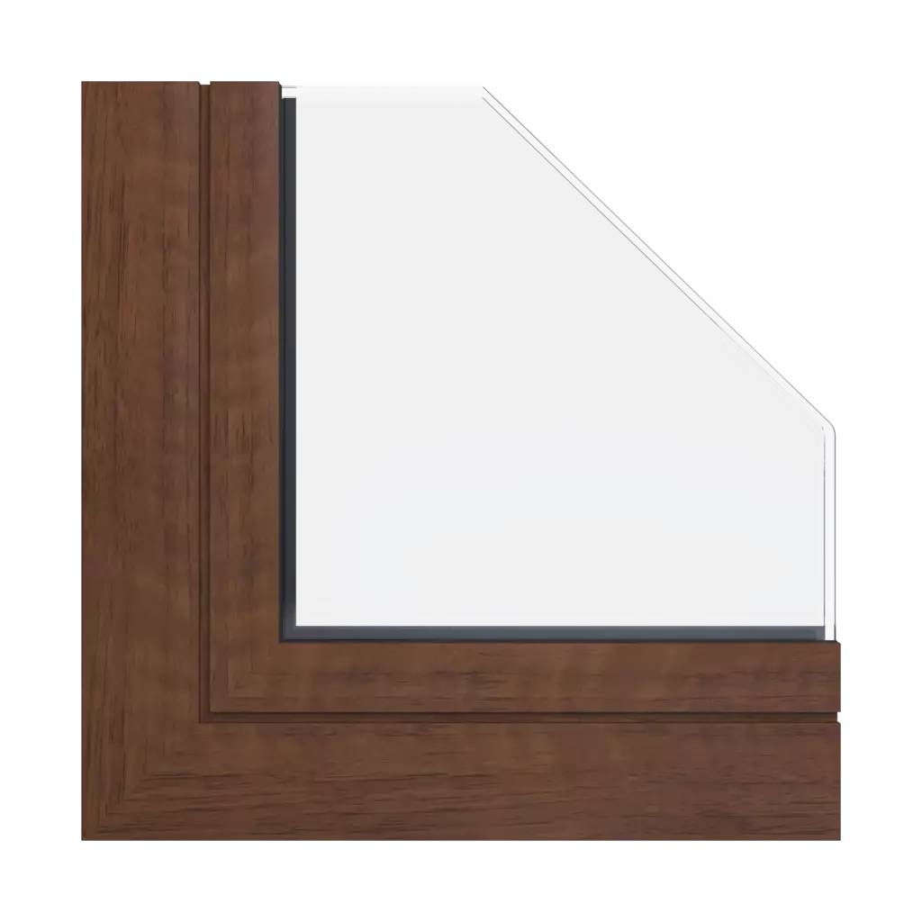 Siena rosso wood effect windows window-profiles aliplast