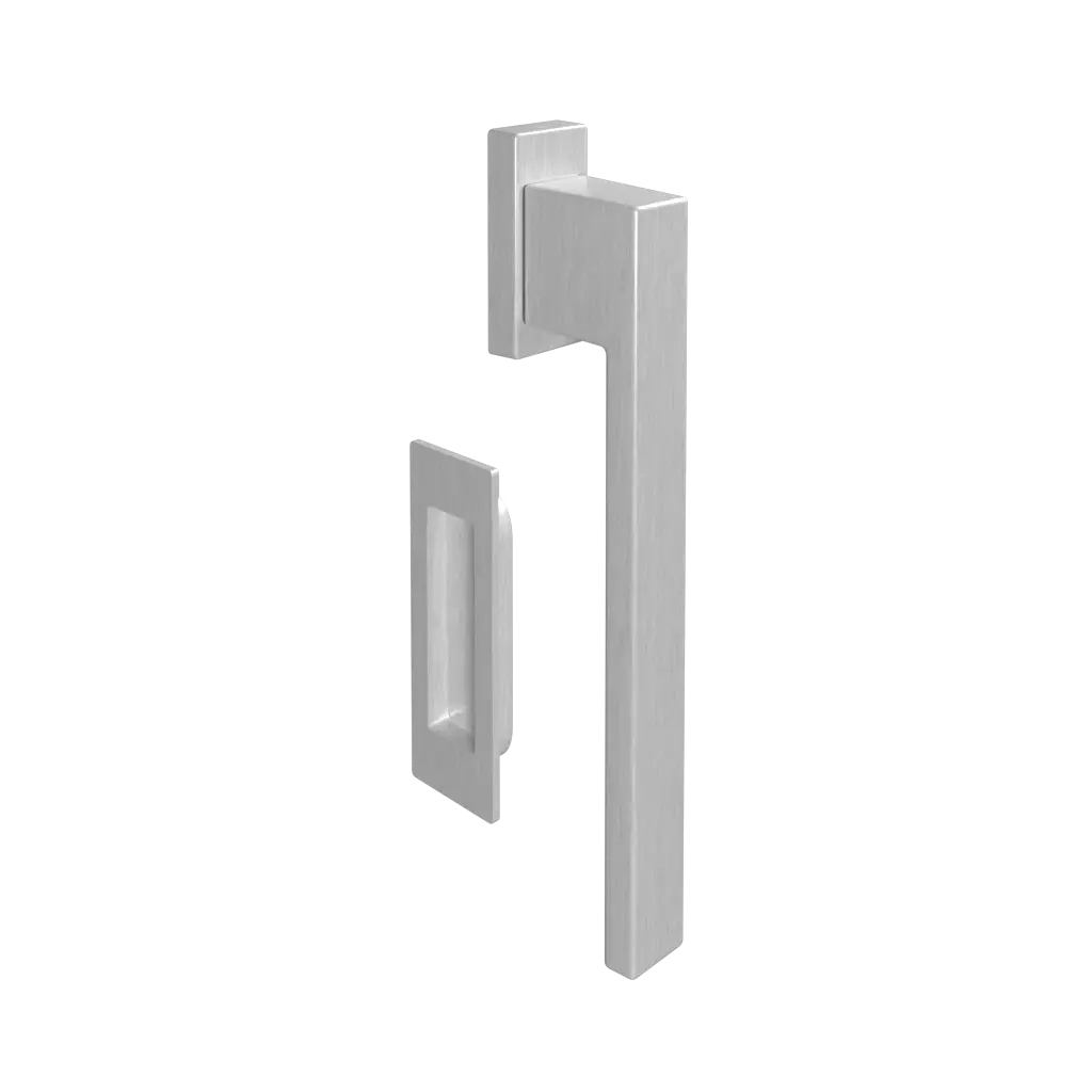 Brushed silver Smart Slide Dublin door handle windows window-accessories handles smart-slide-dublin brushed-silver-smart-slide-dublin-door-handle 