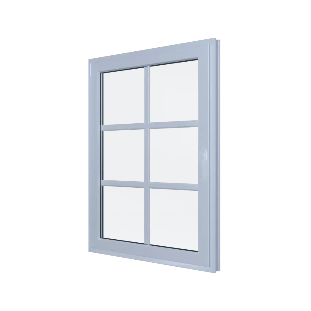 Muntins windows window-profiles aliplast genesis-75