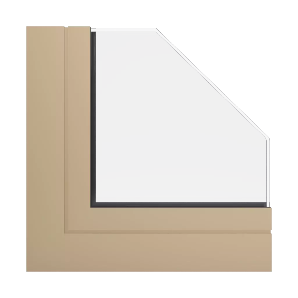 RAL 1001 Beige windows window-profiles ponzio sl1600tt-hi