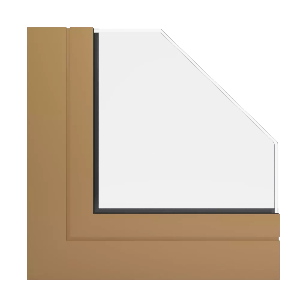 RAL 1011 Brown beige windows window-color ponzio-colors 