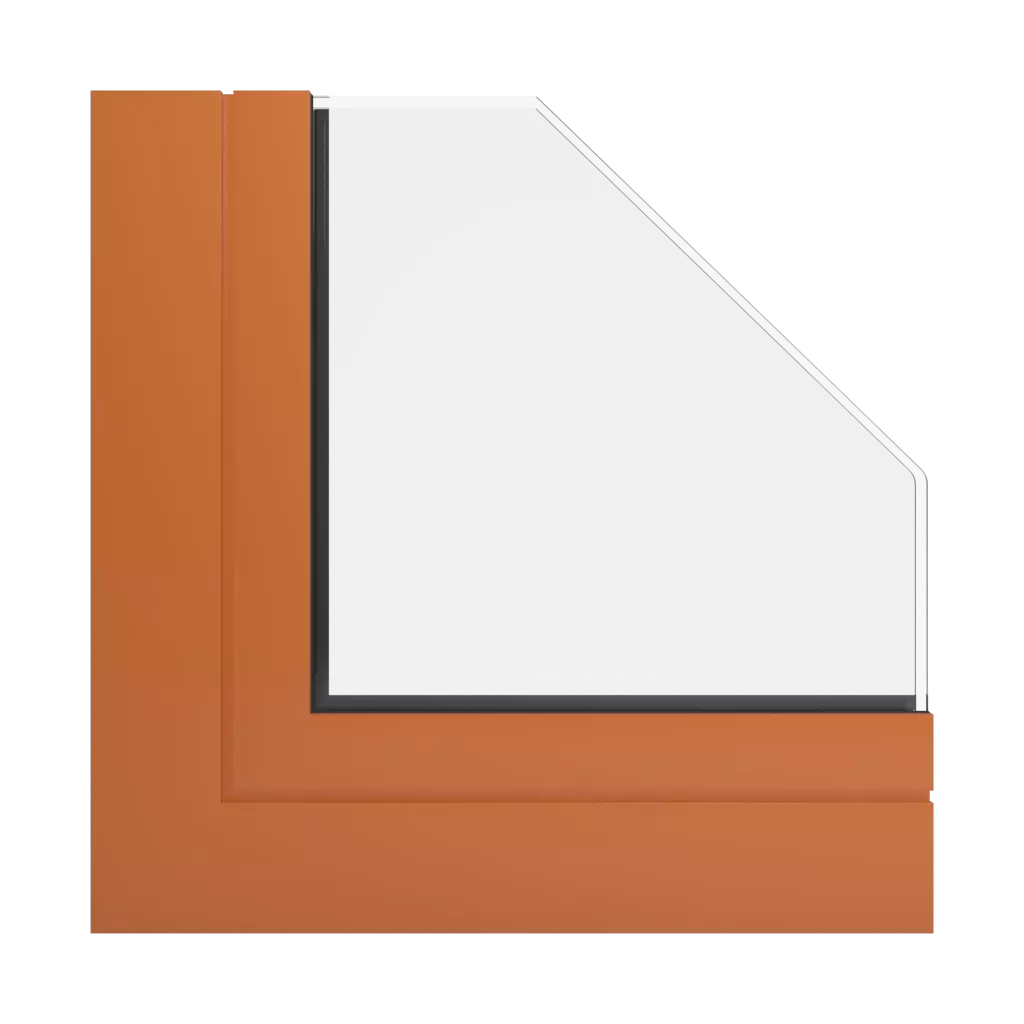 RAL 2010 Signal orange windows window-profiles ponzio sl1600tt-hi