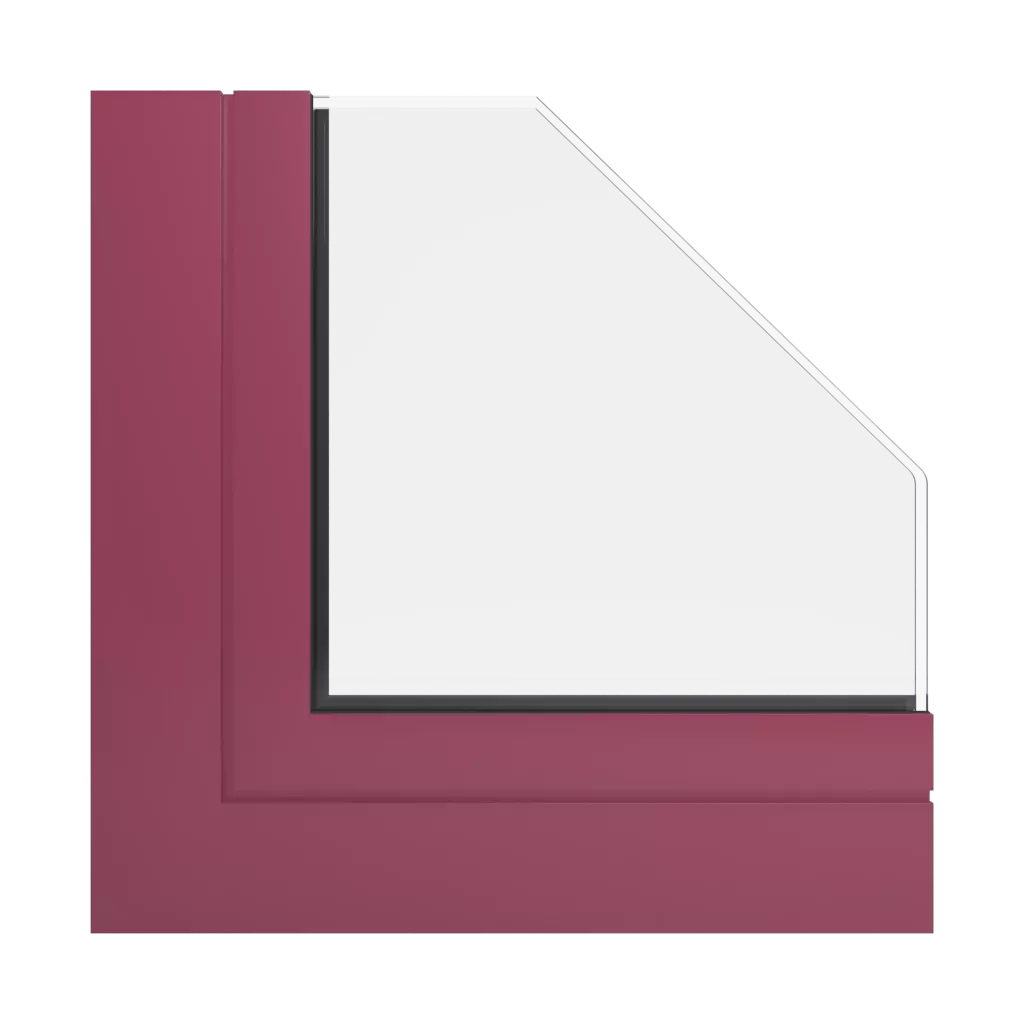 RAL 4002 Red violet windows window-profiles ponzio pe78n