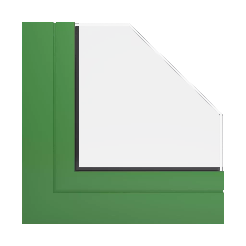 RAL 6017 May green windows window-color ponzio-colors 