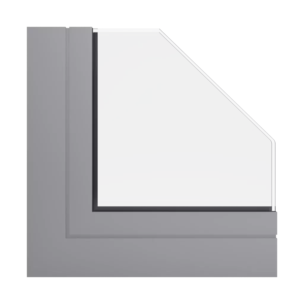 RAL 7036 Platinum grey windows window-profiles aluprof mb-78ei-dpa