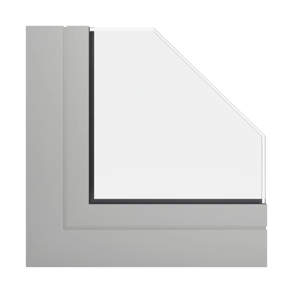 RAL 7044 Silk grey windows window-color ponzio-colors 