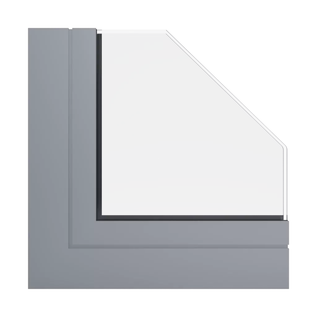 RAL 7045 Telegrey 1 windows window-profiles aliplast genesis-75