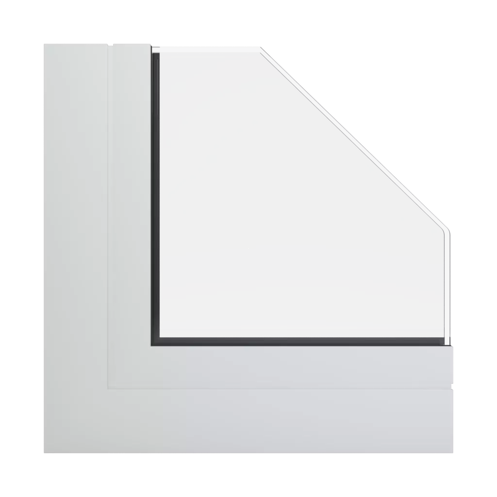 RAL 9016 Traffic white windows window-color ponzio-colors 