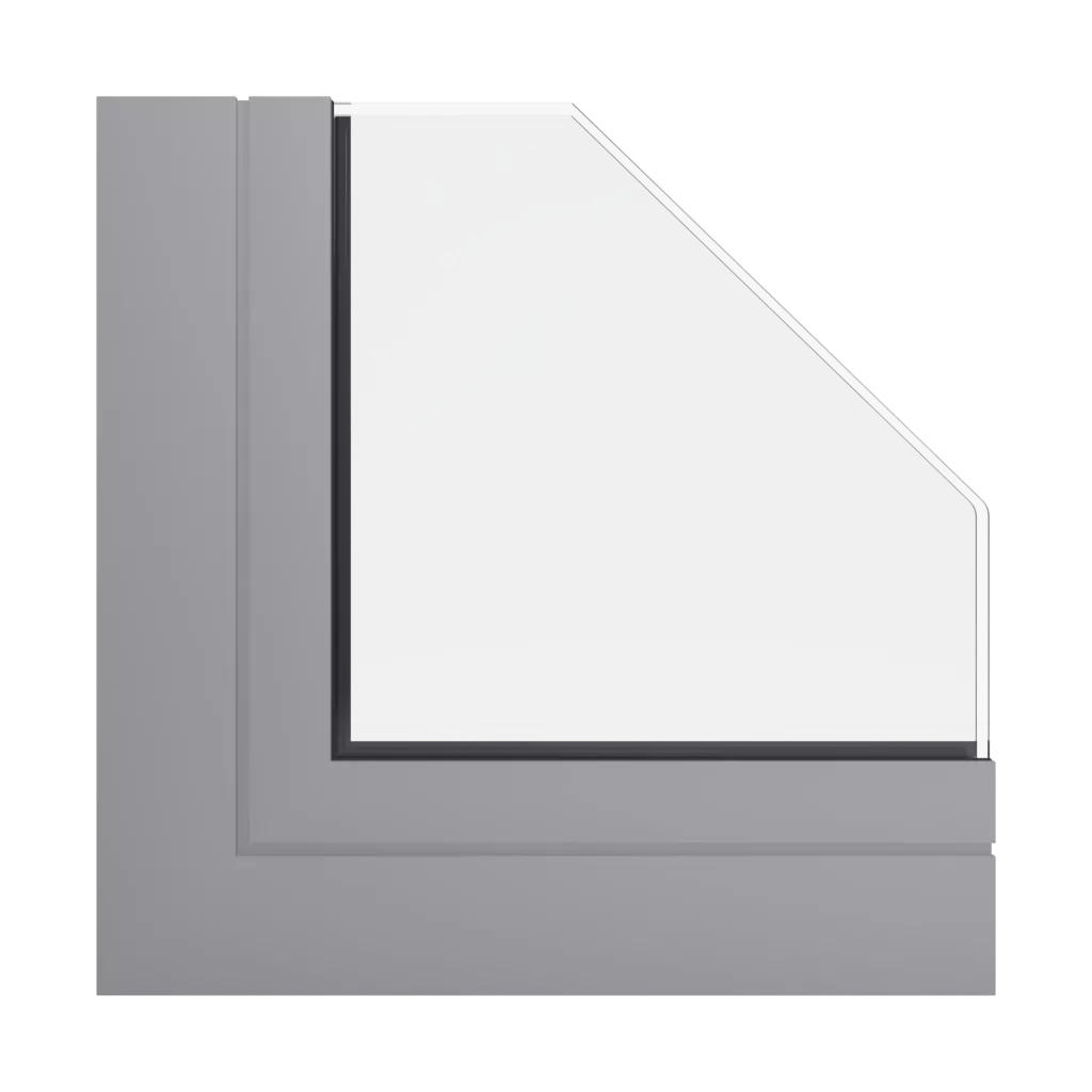 RAL 9022 Pearl light grey windows window-color ponzio-colors 