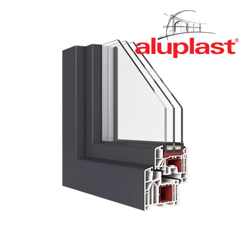 Aluplast windows window-profiles aluplast ideal-7000
