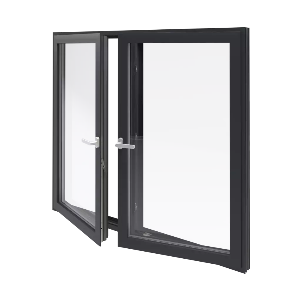 Aluminum windows windows window-profiles aluprof mb-60e-ei