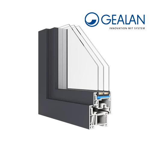 Gealan windows window-profiles gealan linear