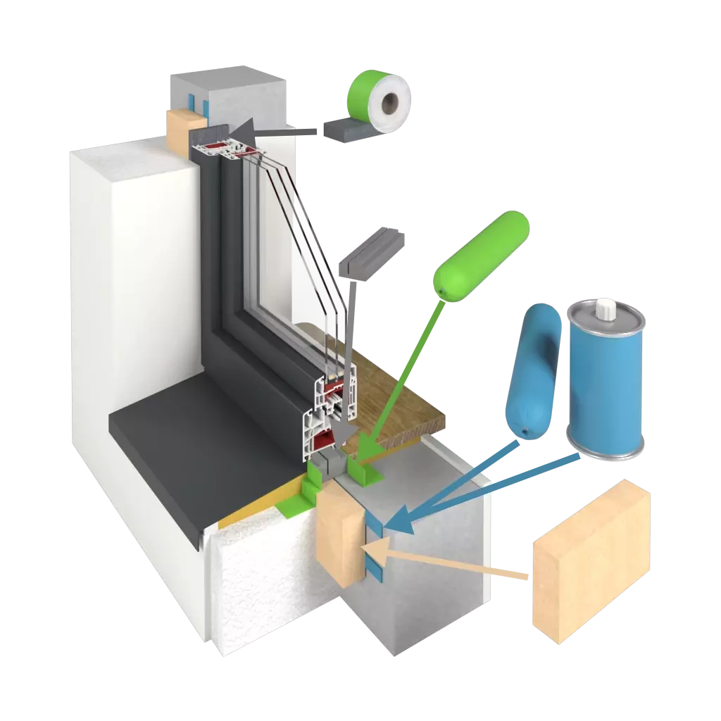 Installation in the insulation layer solutions for-a-passive-house    