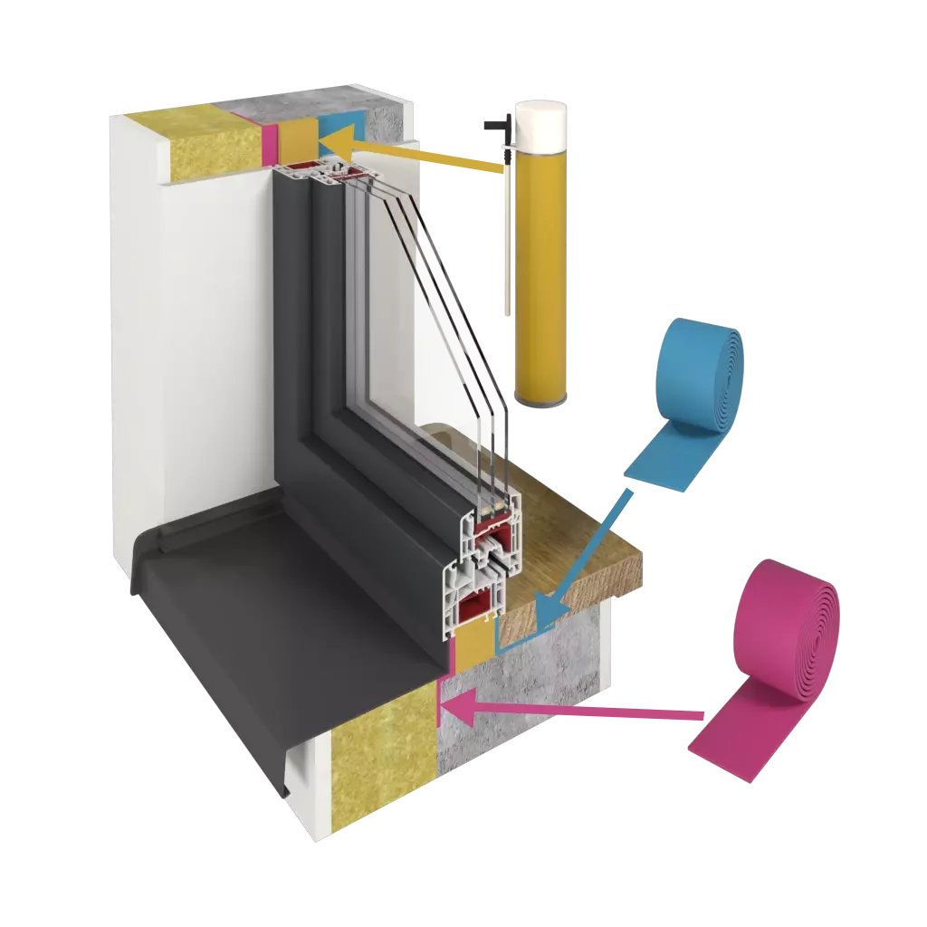 Warm mounting installation     